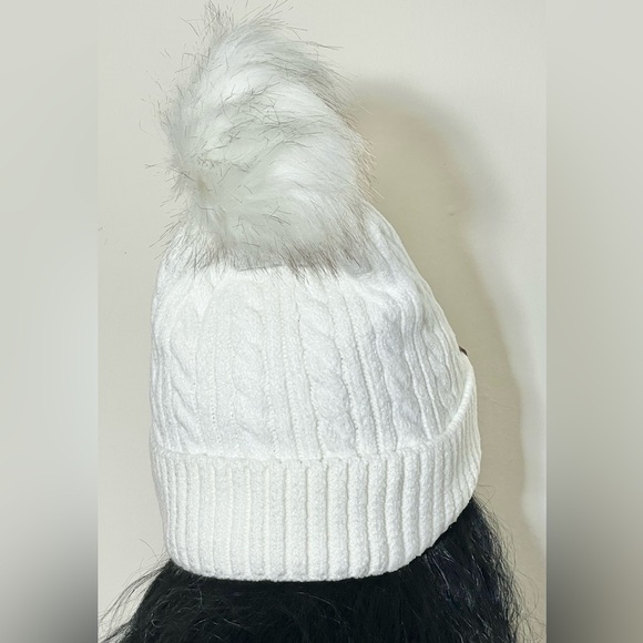 PAGE ONE Women Winter Pom Pom Beanie Hats Warm Fleece Lined,Chunky Trendy Cute - Picture 3 of 10